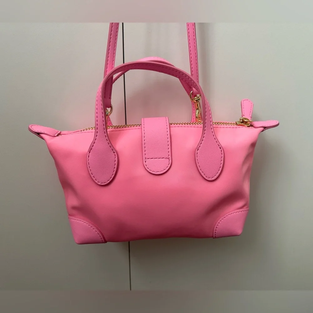 NWOT Stoney Clover Lane Pink Pouchette Crossbody Bag 02 - Picture 4 of 7